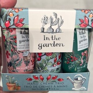 Hand Cream Trio - Pink, Green, Cream